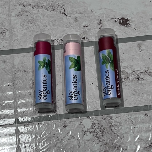 SKY ORGANICS TINTED LIP BALMS WITH BEESWAX NEW WITHOUT BOX - Picture 1 of 10